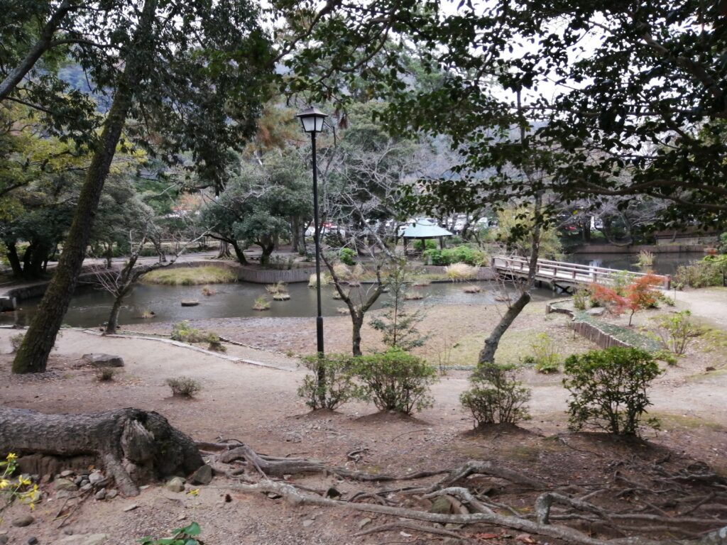 出雲大社の庭園